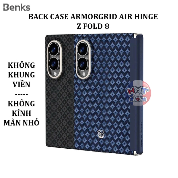[Air Hinge] Ốp Benks ArmorGrid Samsung Z Fold 8 BackCase