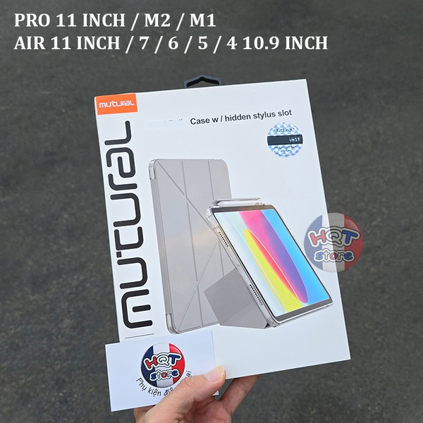 Bao da Mutural Case iPad Pro 11 / Air 11 7 / 6 / 5 / 4 10.9 inch M1 M2 M3