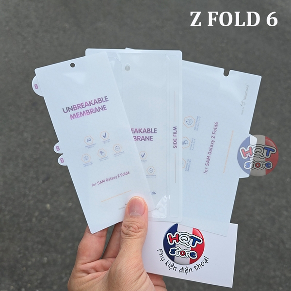 Bộ dán PPF full màn hình body mặt lưng cho Z Fold 6