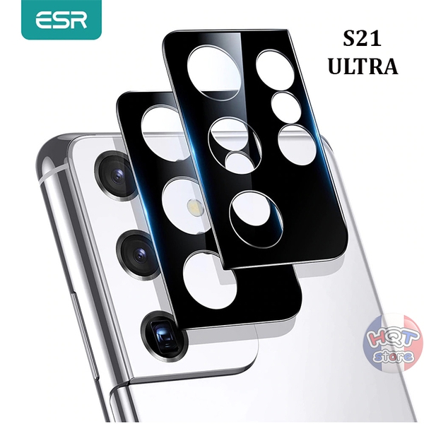 Combo 2 kính cường lực Camera ESR 3D cho Samsung S21 Ultra