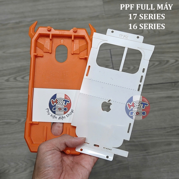 Dán PPF Full Máy có khung iPhone 17 Pro Max 17Pro Air 16 Pro Max 16Pro