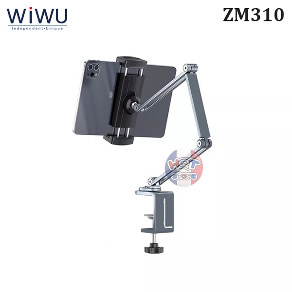 Đế kẹp điện thoại iPad WiWU Transformers Flexible Long Arm Bracket