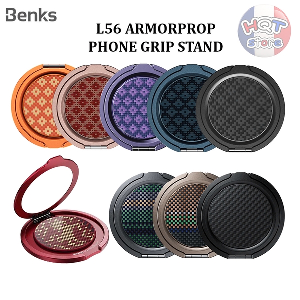 Giá đỡ nam châm Benks ArmorPop Phone Grip Stand Magsafe L56