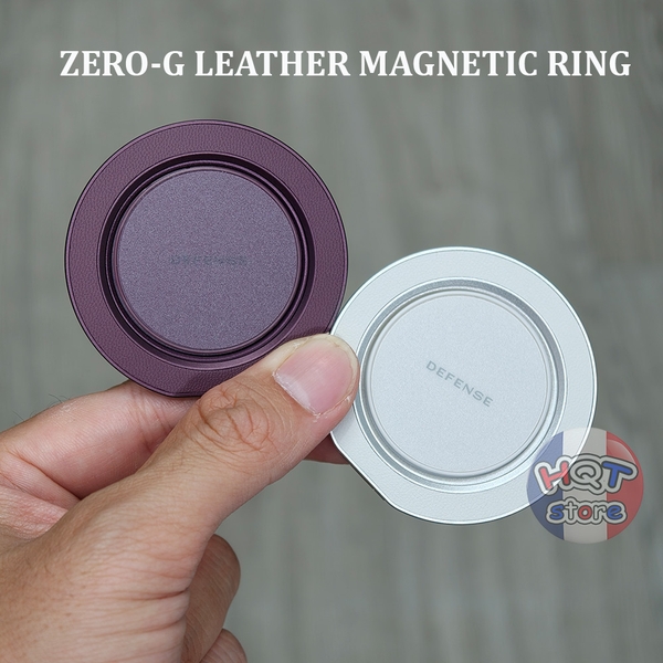 Giá đỡ nam châm Defense Zero-G Leather Magnetic Stand Ring