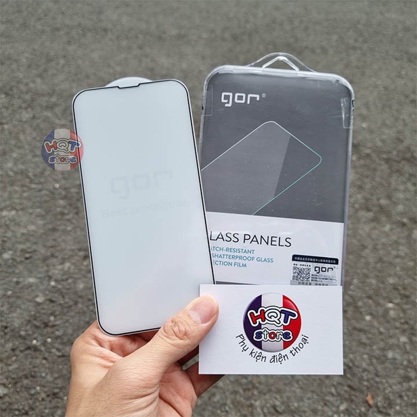 Kính chống vân tay Gor AG IPhone 13 Pro Max / 13 Pro / 13 / 13 Mini