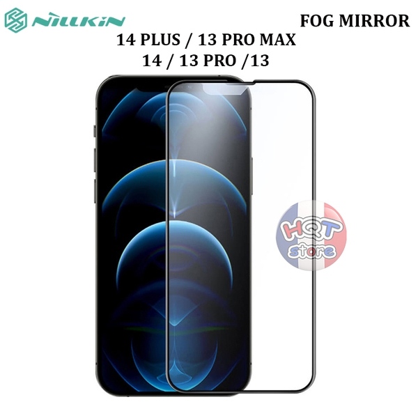 Kính chống vân tay Nillkin Fog Mirror Full Matte IPhone 14 Plus / 14