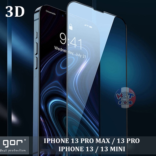 Kính cường lực full màn Gor 3D IPhone 13 Pro Max 13 Pro 13 13 Mini