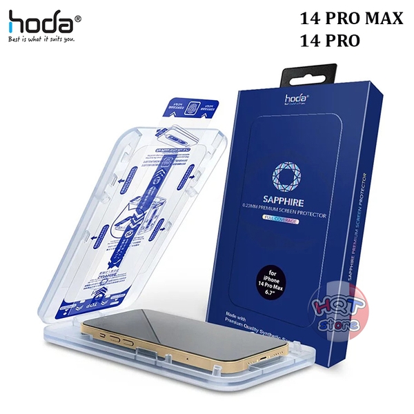 Kính cường lực full màn hình HODA SAPPHIRE IPhone 14 ProMax 14 Pro