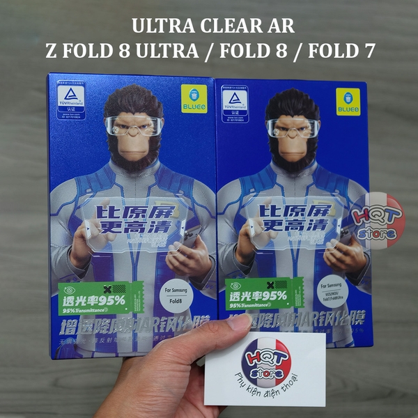 Kính chống chói BlueO Ultra Clear AR TUV cho Z Fold 8 Ultra 8 7