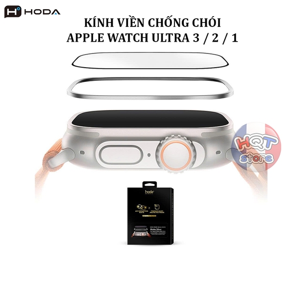 Kính chống chói viền HODA AR Titanium Apple Watch Ultra 3 / 2 / 1 49mm