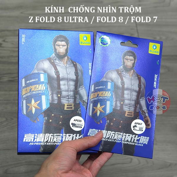 Kính chống nhìn trộm BlueO Privacy cho Z Fold 8 Ultra / 8 / 7