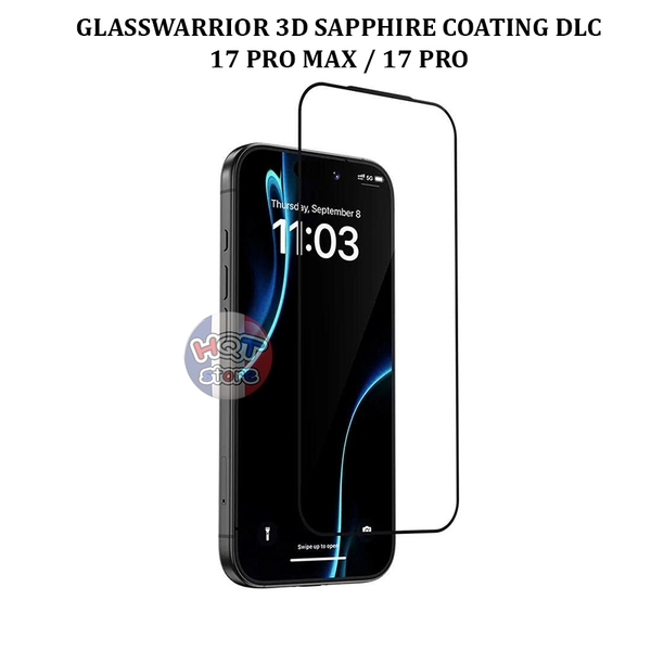Kính Cường Lực Benks GlassWarrior 3D Sapphire iPhone 17 Pro Max 17Pro