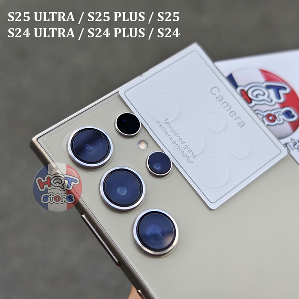 Kính cường lực camera 9H S25 Ultra S25 Plus S25 S24 Ultra S24 Plus S24
