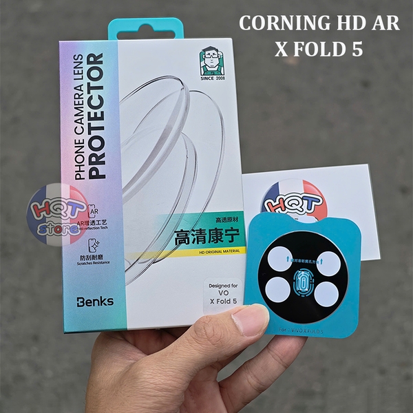 Kính cường lực camera Benks Corning HD AR cho Vivo X Fold 5