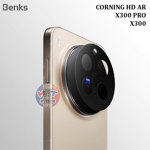 Kính cường lực camera Benks Corning HD AR cho Vivo X300 Pro / X300