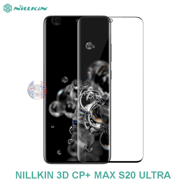 Kính cường lực full màn hình Nillkin 3D CP+ Max cho Samsung S20 Ultra