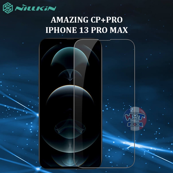 Kính cường lực full màn Nillkin Amazing CP+ Pro cho IPhone 13 Pro Max