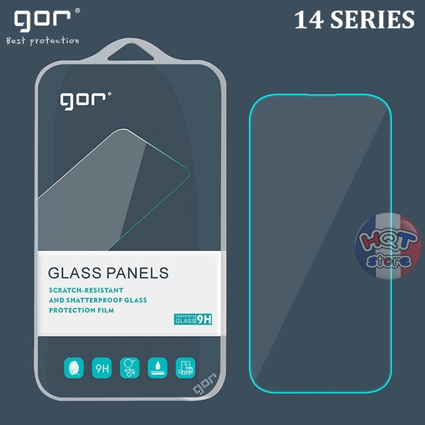 Kính cường lực Gor 9H cho IPhone 14 Pro Max / 14 Pro / 14 Plus / 14