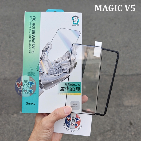 Kính cường lực màn hình Benks GlassWarrior 3D 0.25mm Honor Magic V5