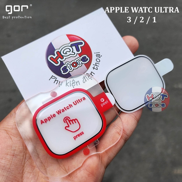 Kính cường lực màn hình Gor 3D cho đồng hồ Apple Watch Ultra 3 / 2 / 1