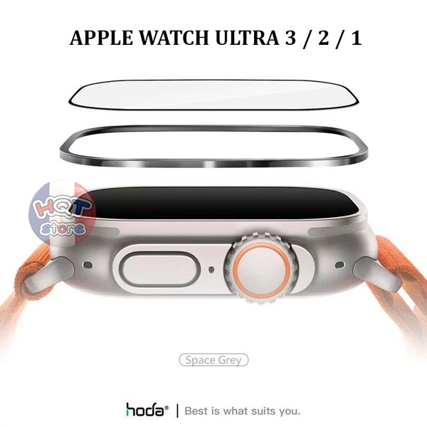 Kính cường lực viền HODA SAPPHIRE TITANIUM Apple Watch Ultra 3 / 2 / 1