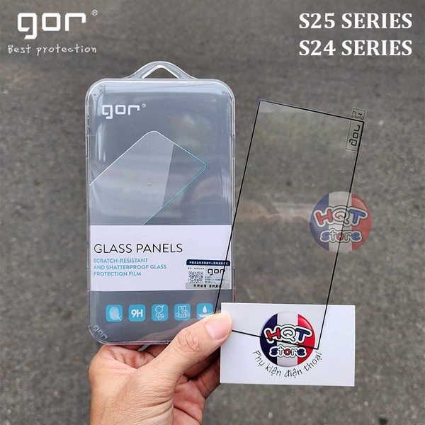 Kính Gor 2.5D / 9D 0.15mm S25 Ultra S25Plus S25 S24 Ultra S24 Plus S24