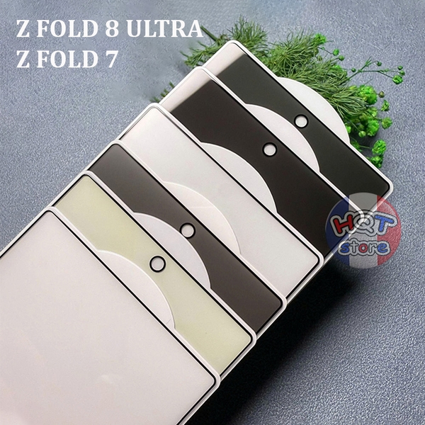 Kính trong, nhám, chống trộm, ánh sáng xanh Z Fold 8 Ultra / 7