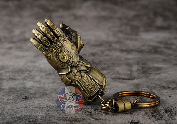 Móc khóa Găng Tay Vô Cực Thanos Infinity War Infinity Gauntlet 6.5 cm