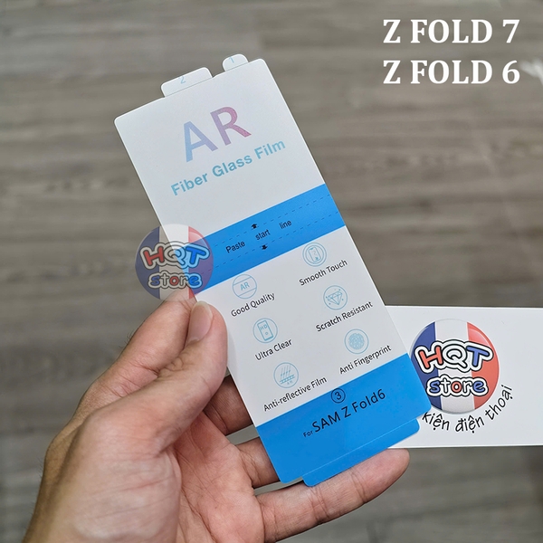 Miếng dán dẻo film chống chói AR màn hình nhỏ cho Z Fold 7 / Z Fold 6