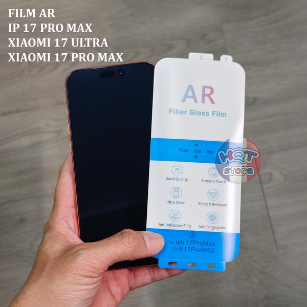 Miếng dán Film Dẻo AR Chống Chói Xiaomi 17 Ultra / 17 Pro Max