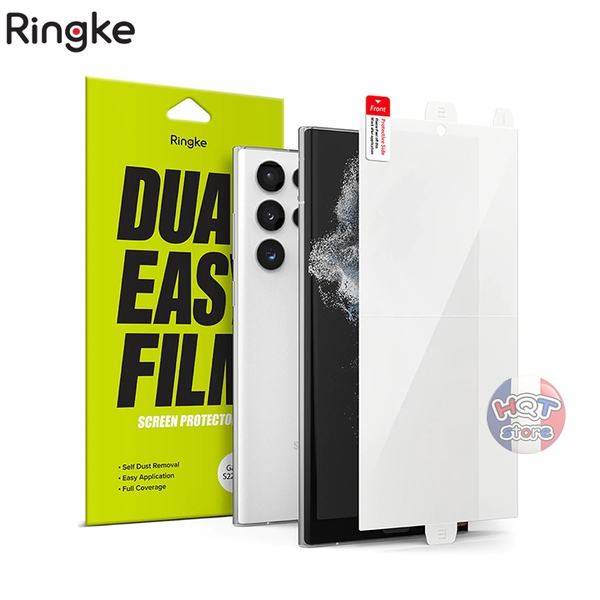 Miếng dán màn hình Ringke Dual Easy Film Samsung S22 Ultra (2 miếng)