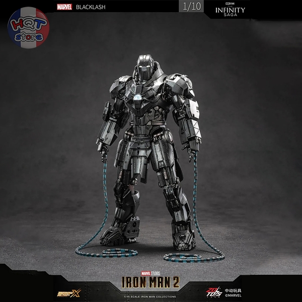 Mô hình Blacklash ZD Toys Whiplash Mark 2 iRon Man tỉ lệ 1/10 (Led)