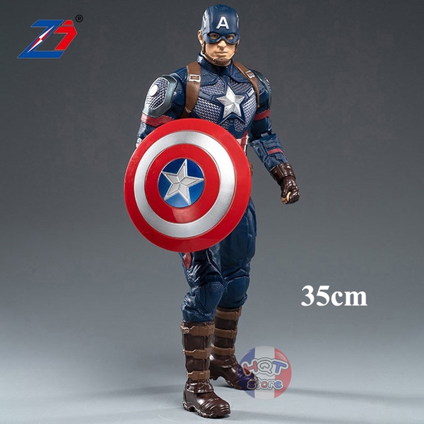 Mô hình Captain America ZD Toys 35cm Avengers 4 Endgame chính hãng