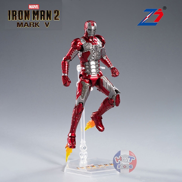 Mô hình iRon Man Mark V ZD Toys chính hãng tỉ lệ 1/10 (Mark 5)