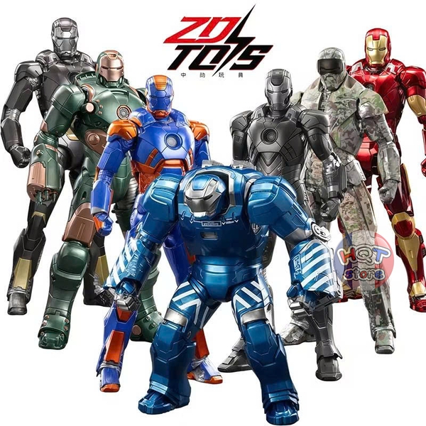 Mô hình iRon Man ZD Toys Mark 9 12 15 23 25 26 36 37 38 40 tỉ lệ 1/10