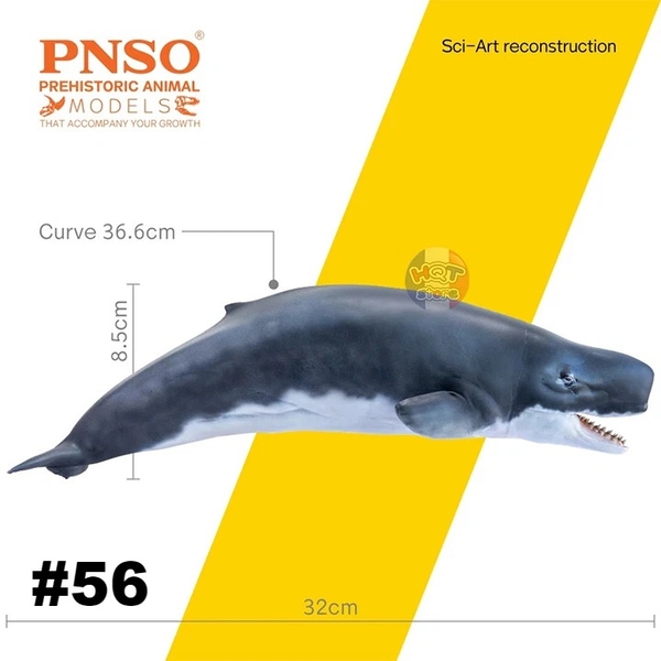 Mô hình khủng long Cá Voi Livyatan Requena PNSO 2021 tỉ lệ 1/35