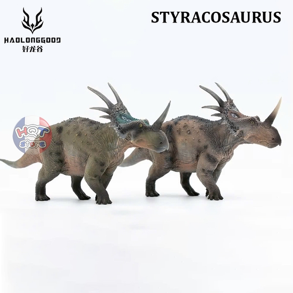 Mô hình Khủng Long Styracosaurus Haolonggood tỉ lệ 1/35