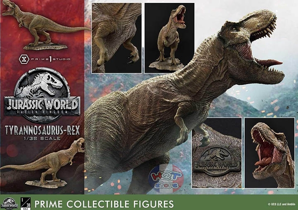 Mô hình khủng long T-Rex Prime 1 Studio Jurassic World tỉ lệ 1/38