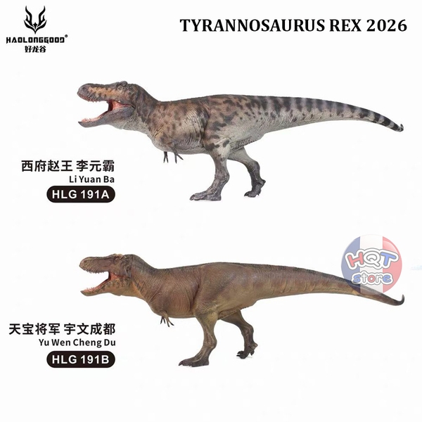 Mô hình Khủng Long Tyrannosaurus Rex Haolonggood T-Rex 1/35