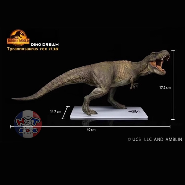 Mô hình khủng long Tyrannosaurus Rex T-Rex Dino Dream JW tỉ lệ 1/30