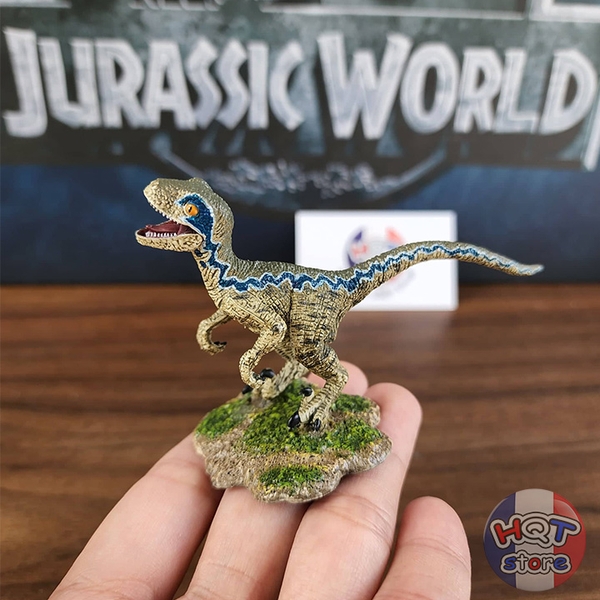 Mô hình khủng long Velociraptor iToy Baby Blue Beta tỉ lệ 1/35