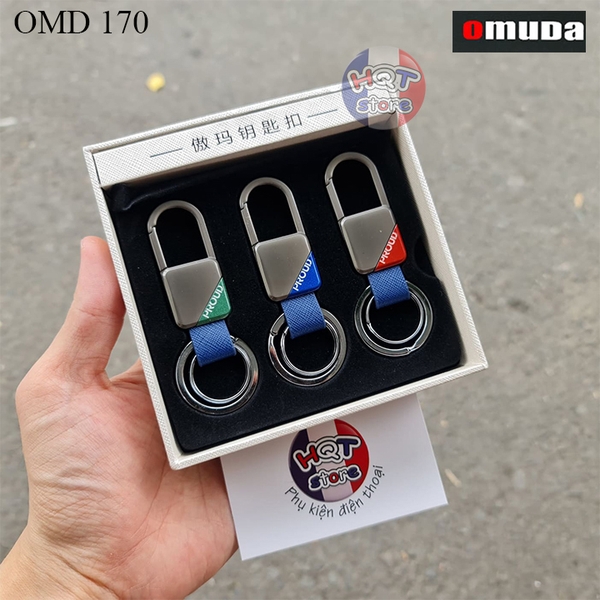 Móc khóa thắt lưng chính hãng Omuda OMD 170 hợp kim chống gỉ sét