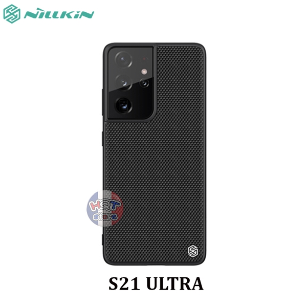 Ốp lưng vải bố Nillkin Textured cho Samsung Galaxy S21 Ultra