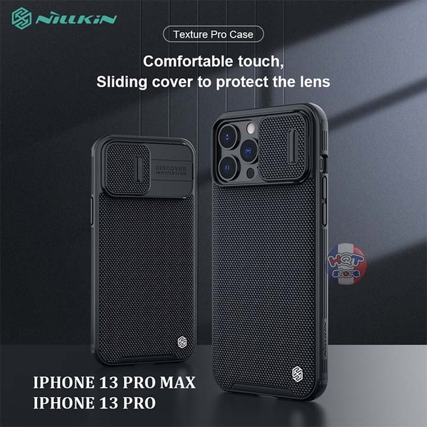 Ốp lưng vải bố Nillkin Textured Pro cho IPhone 13 Pro Max / 13 Pro