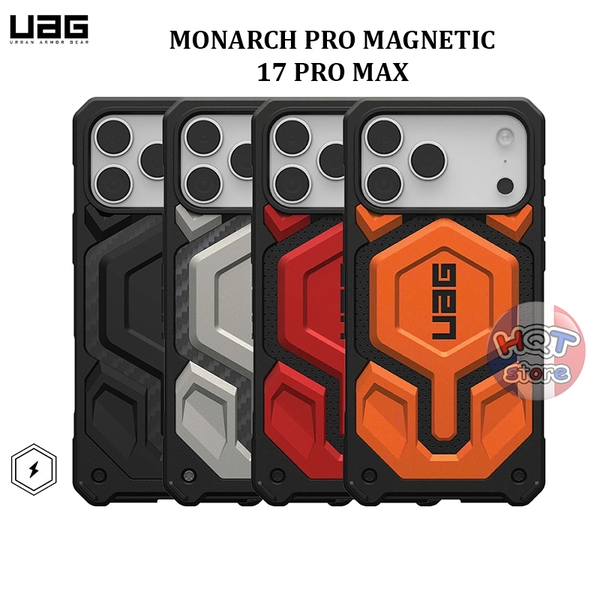 Ốp chống sốc UAG Monarch Pro Magnetic IPhone 17 Pro Max chính hãng