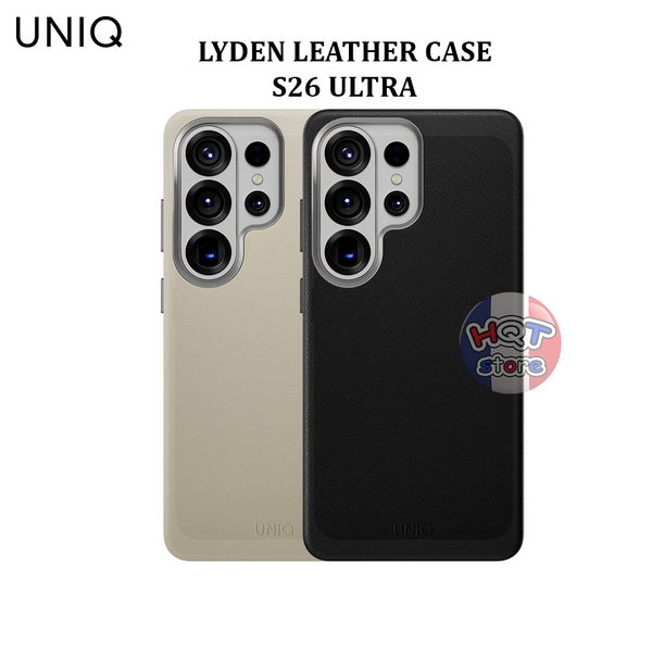 Ốp Da UNIQ Lyden Samsung S26 Ultra Leather Case