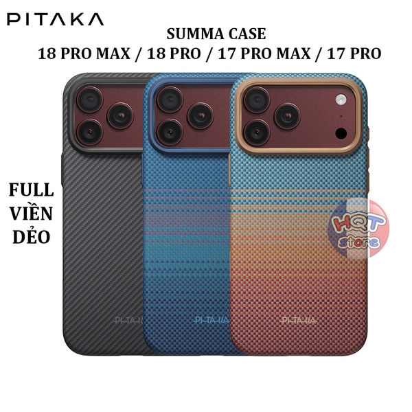 Ốp lưng Aramid  PITAKA Summa Case cho IPhone 18 Pro Max / 17
