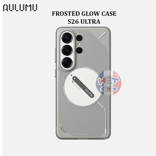 Ốp lưng Aulumu S26U Frosted Glow Case cho Samsung S26 Ultra