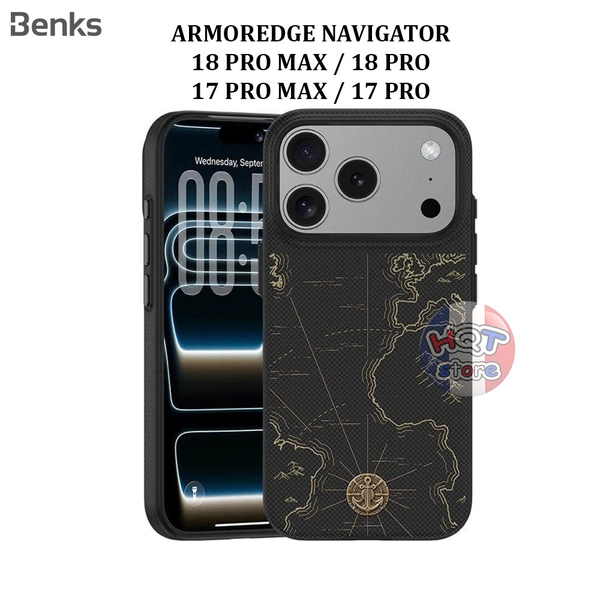 Ốp Lưng Benks ArmorEdge Navigator iPhone 18 Pro Max / 17 Pro Max