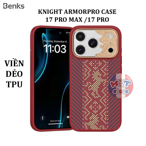 Ốp Lưng Benks Knight ArmorPro iPhone 17 Pro Max / 17 Pro